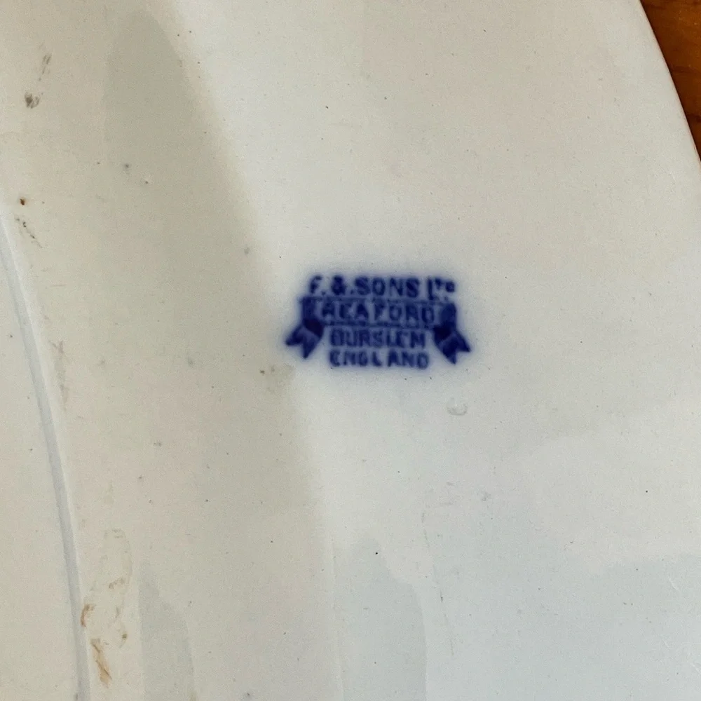 F & Sons Ford & Sons Reaford Pottery Platter